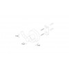 Крючок двойной черный Fixsen Comfort  Black (FX-86005A)
