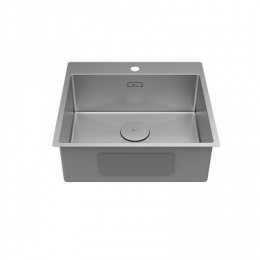 Кухонная мойка Lemark JANGA 540 прямоугольная из нержавеющей стали цвет: сталь (9937109)