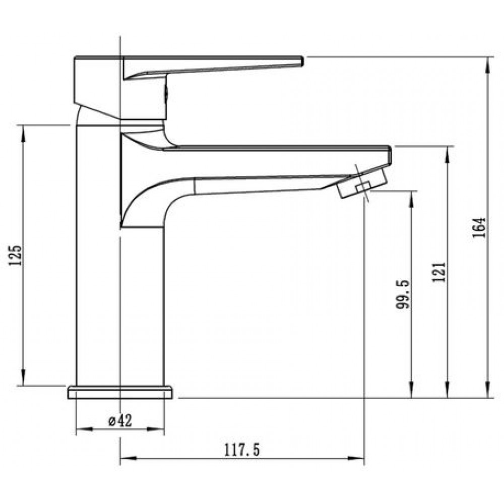 Смеситель для раковины ESKO Budapest (BT26M)