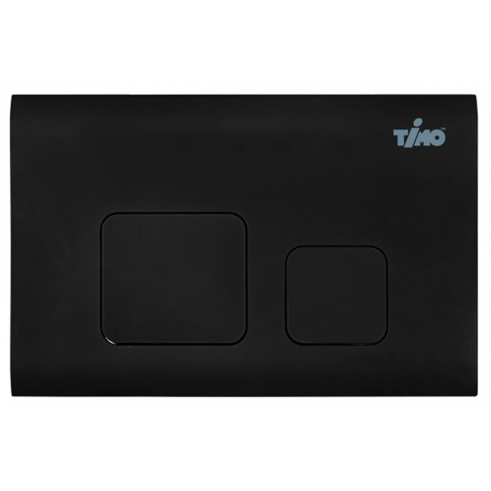 Кнопка смыва TIMO SOLI 250x165 matt black (FP-002MB)