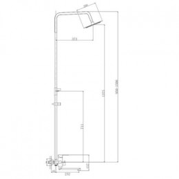 Душевая система Haiba (HB24801)