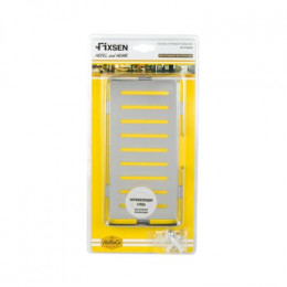 Полка прямоугольная одноэтажная Fixsen Hotel хром (FX-31003R)