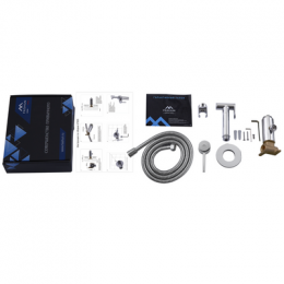 Смеситель FASHUN встраиваемый в комплекте с гигиенической лейкой (A7505)