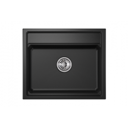 Кухонная мойка GRANULA Kitchen Space (6003, ЧЁРНЫЙ)