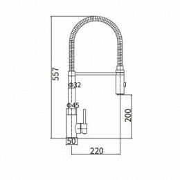 Смеситель для кухни FASHUN (A54111-12)