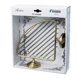 Мыльница FIXSEN Retro решетка угловая (FX-83809B)
