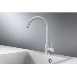 Смеситель для кухни GRANULA (ST-4031, АЛЮМИНИУМ)