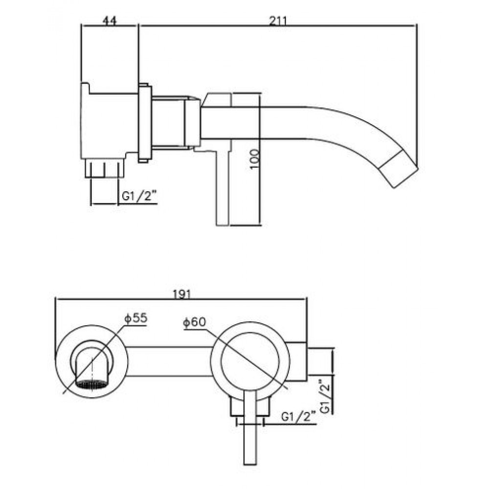 Смеситель для раковины ESKO (SM28 GLD)