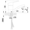 Смеситель для раковины Lemark Luna (LM4107C)