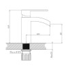 Смеситель для раковины Haiba (HB13505)