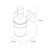 Дозатор жидкого мыла Fixsen Lux Chrome (FX-15012)