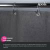 Штора для ванной, 200х180 см, Полиэстер, серый IDDIS (DL03P18i11)