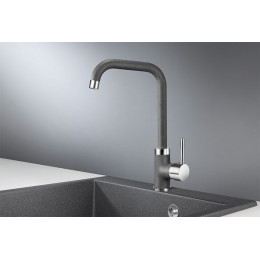 Смеситель для кухни GRANULA (0041, ГРАФИТ)