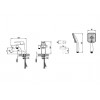 Смеситель на борт ванны Lemark Unit (LM4515C)