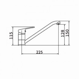 Смеситель для кухни FASHUN (A4214-B)