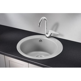 Кухонная мойка GRANULA (4801, АЛЮМИНИУМ)