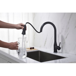 Смеситель для кухни с выдвижной лейкой Timo Saona (2336/03FL)