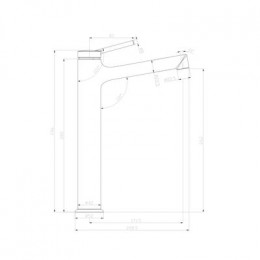 Смеситель Lemark Minima (LM3809C) для раковины