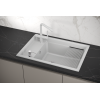Кухонная мойка GRANULA Kitchen Space (7305, АРКТИК)