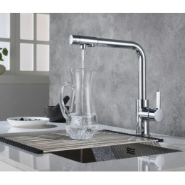 Смеситель для кухонной мойки Timo Hette (1026/00F chrome)