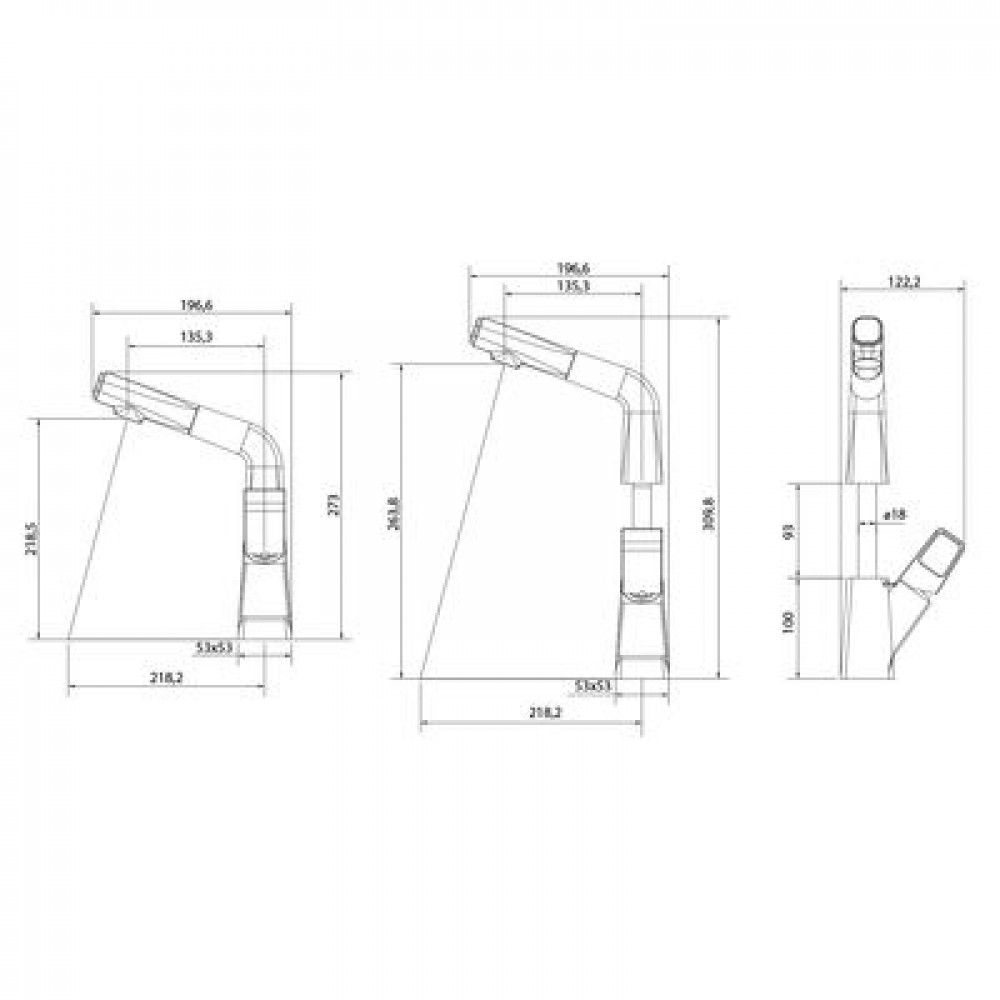 Смеситель для раковины Lemark Soul (LM6008BR)
