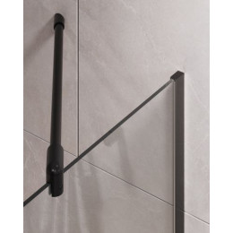 Шторка для ванны, в узком профиле 1400*900, стекло прозрачное 8 мм, Timo TC-90/03C-8 (T26)