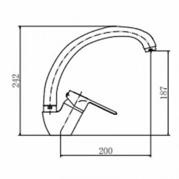 Смеситель для кухни FASHUN (A4104)