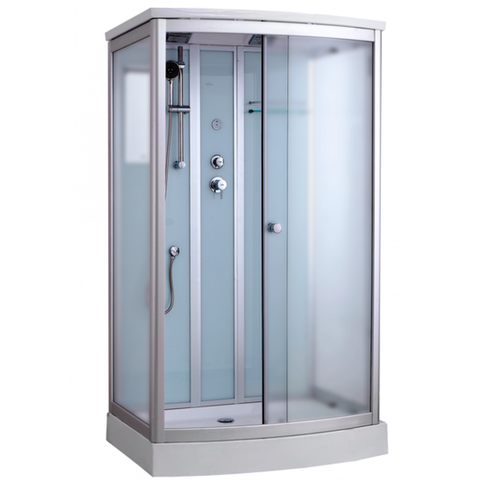 Душевая кабина Timo Standart Silver Fabric 120*90*220  (T-6615SF)