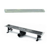 Душевой лоток TIMO Drain Protect 700 с вставкой LG20, сатин (DP20700-LG20700)
