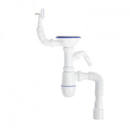 Мойка врезного монтажа с сифоном IDDIS Strit S, нерж. сталь, шелк, 780*480  (STR78SDi77S)