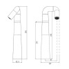 Смеситель для раковины Haiba (HB11813-7)