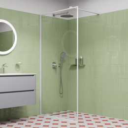 Душевая система IDDIS Optima Home с тропическим и ручным душем, глянцевый хром (OPHSB02i67)