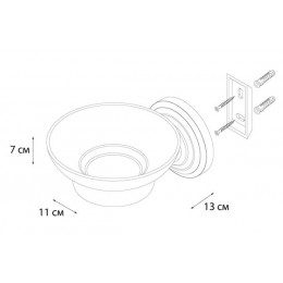 Мыльница FIXSEN Retro керамика (FX-83808)