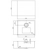 Мойка IDDIS  Edifice для подстольного монтажа Матовое золото (EDI54B0i77)
