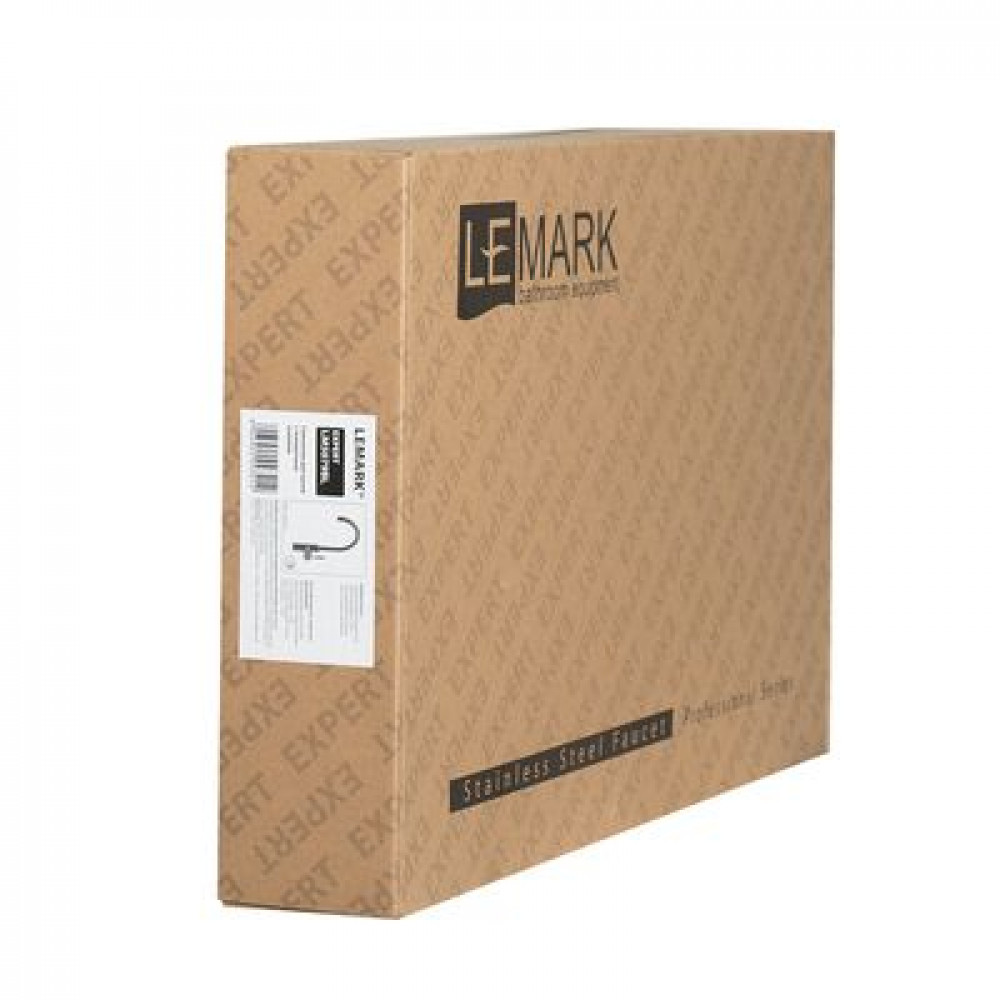 Смеситель Lemark Expert для кухни с поворотным изливом (LM5079BL)