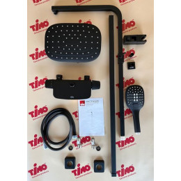 Душевая система, черная, Timo Helmi (SX-1170/03)