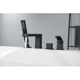 Смеситель для ванны с душем, врезной Timo Selene 2130/03Y черный