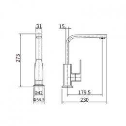 Смеситель для кухни FASHUN (A54010)
