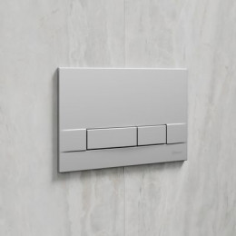 Комплект 2в1: Инсталляция Lemark PENEDA EXPERT для унитазов с кнопкой смыва BIT хром матовый (9812317)