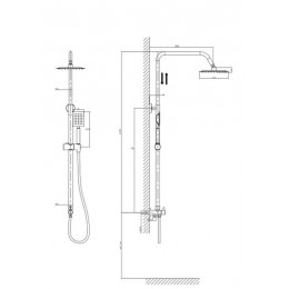Душевой комплект RUSH Bella (BL4535-115)
