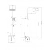 Душевая система RUSH Thira (TR3635-50Black)