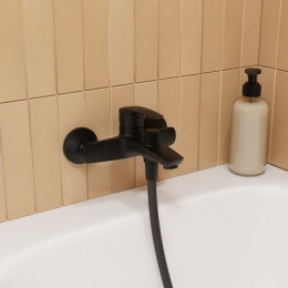 Смеситель для ванны IDDIS Ray черный (RAYBL02i02WA)