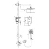 Душевая система Lemark Bronx (LM3729BL)