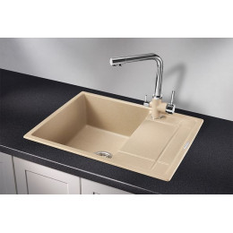 Кухонная мойка GRANULA (6501, ПЕСОК)