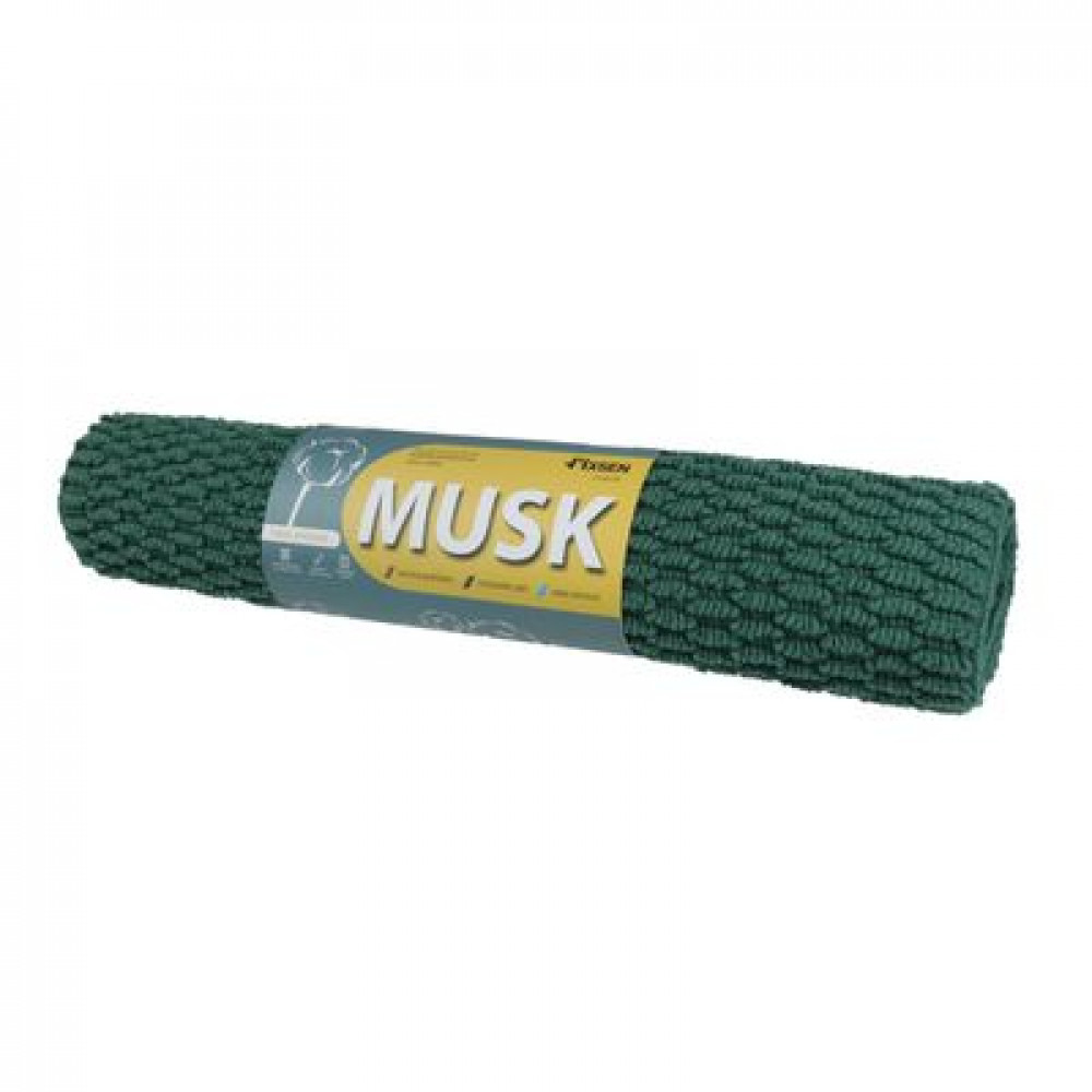 Коврик для ванной 1-ый Fixsen MUSK, зеленый 50х80см (FX-8010F)