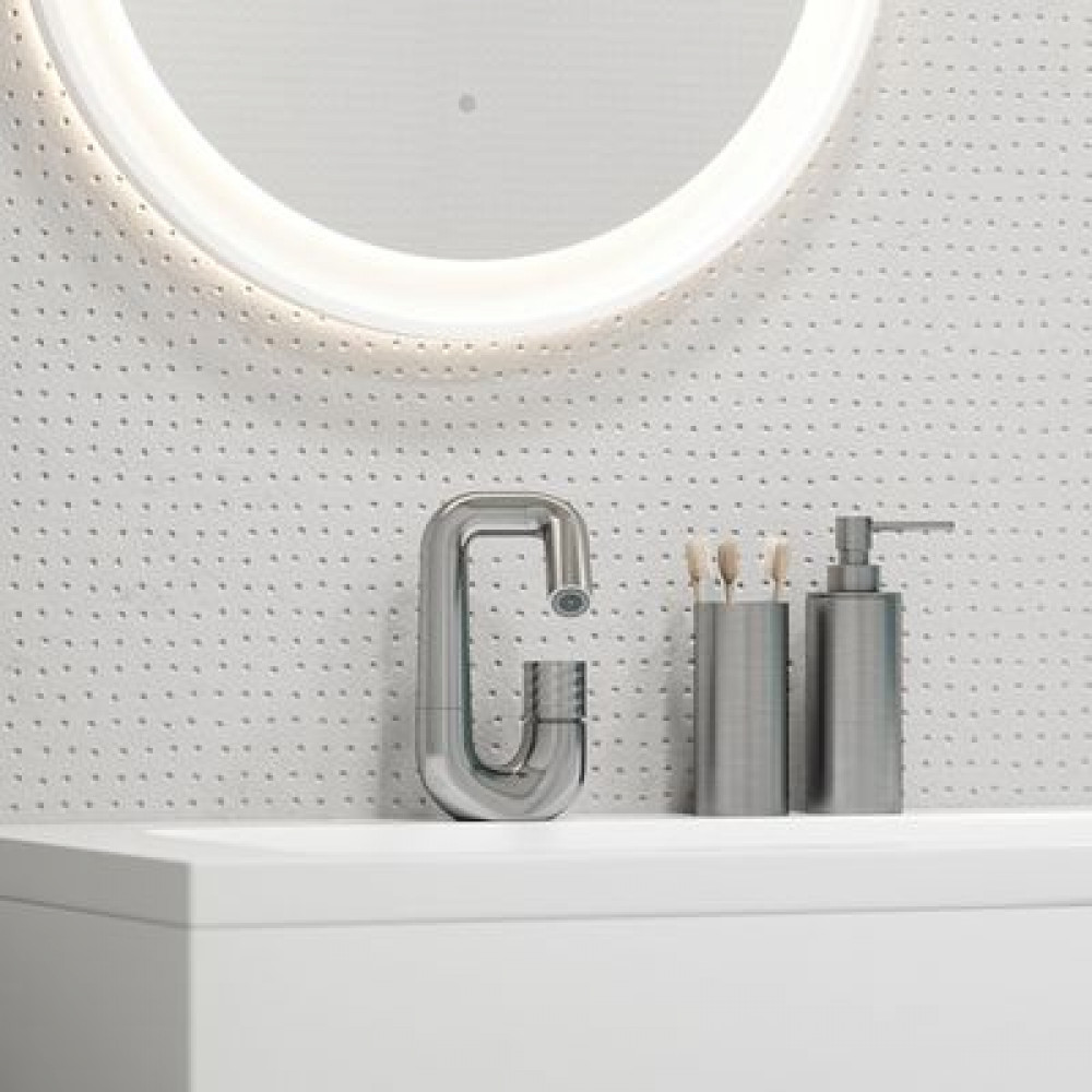 Смеситель для умывальника IDDIS Twist с управлением Push Control (TWISBBTi01)