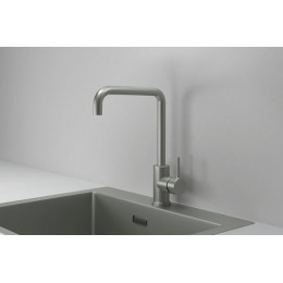 Смеситель для кухни GRANULA Kitchen Space (7110, СТАЛЬ МАТОВАЯ)