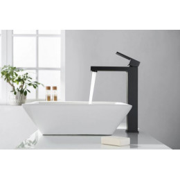 Смеситель для раковины-чаши Timo Selene черный (3061/03F)