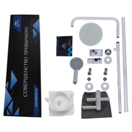 Душевая система, белый, FASHUN (A52401N-8A)