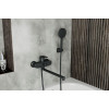 Смеситель для ванны с длинным поворотным изливом RUSH Nevis (NE1735-51Black)